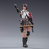JoyToy 1/18 Action Figures 4-Inch CF Zero Female Anime Figure Dark Source Cross Fire Game Collection Action Figure Military Model Toys