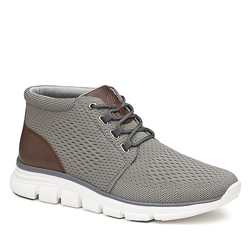Johnston & Murphy Men’s Amherst Lug Knit Chukka Boot – Casual Shoes for Men, Men’s Boots, Lightweight Athletic Construction
