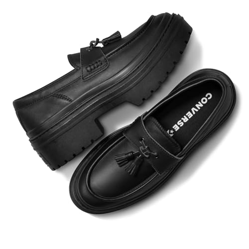 Chuck Taylor All Star Lugged Heel Loafer Platform Leather - vue 8