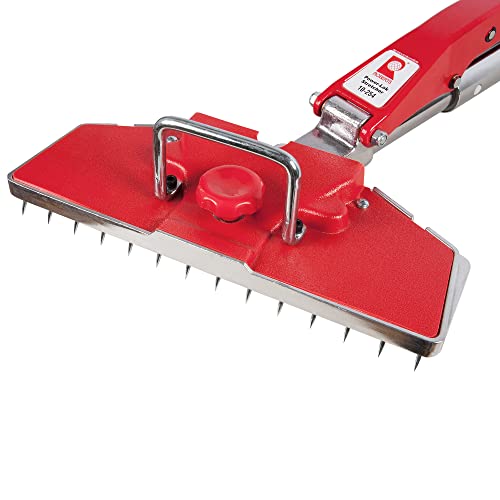 ROBERTS 10-254V Value Kit Power-Lok Carpet Stretcher with 17 Locking Positions and 18-Inch Tail Block with Wheels,Red - Thumbnail 7