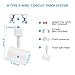 LEONLITE 4-Pack 8.5W LED Track Lighting Heads, CRI90 H Track Lighting, Dimmable Track Light Heads, ETL Listed, 36° H Track Lighting Heads, 4000K Cool White, Matte White