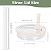 Stanley Quencher Flip Straw Lid - 2 Pack Reusable, Leak Proof for 30 OZ Tumbler (White)