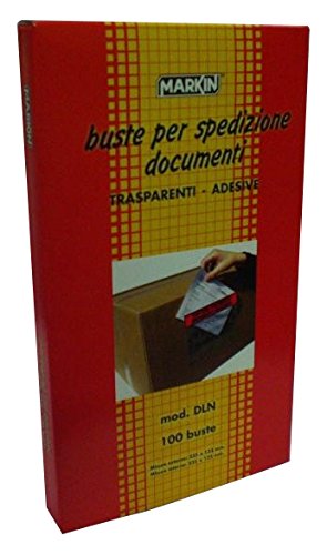 Markin Cf100enveloppes adhésives format DLn 225 x 122 mm pour bureau