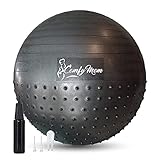 Exercise Ball - Balance Ball for Pilates - Yoga Ball - Ease Labor and Delivery with Birthing Ball -...