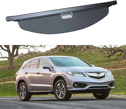 Auto versenkbare hinteren Kofferraum Paket Regal Cargo Covers per Acura RDX 2019 2024, Gepäck Vorhang Privatsphäre schützendes Zubehör