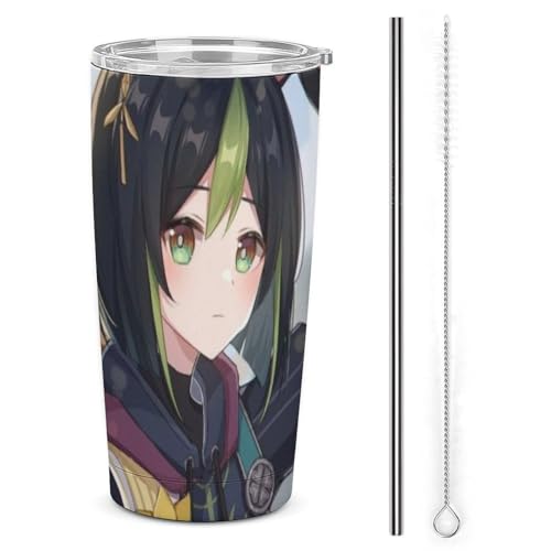 コップ 原神 提?里 Tighnari ティナリ マグカップ 車用 タンブラー メンズ 車載 自動車カップ 魔法瓶 水筒 水カップ ポット 旅行杯 ケトル コーヒーカップ ストロー付き レディース 蓋付き 持ち運び マグボトル ステンレス鋼 ダイレクトタイ