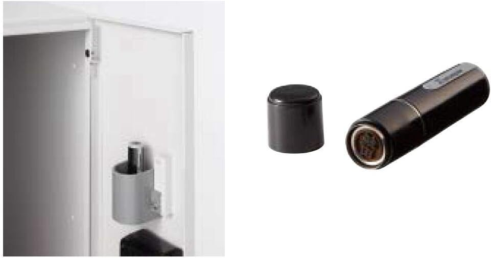 Qual W160 Home Delivery Box, Stationary Type, Black