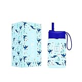 IRON °FLASK Kids Water Bottle - 10 Oz, Straw Lid, 20 Name Stickers, Vacuum Insulated Stainless...