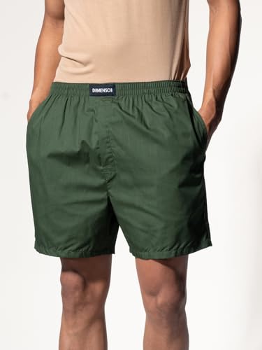 Image of DAMENSCH Men Solid Pure Cotton Breeze Ultralight Inner Boxers (Pack of Assorted Colours I Color & Print May Vary)