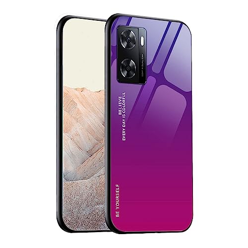 HAOYE Cover per OPPO A57s / OPPO A57 4G, Galvanico Modello Design