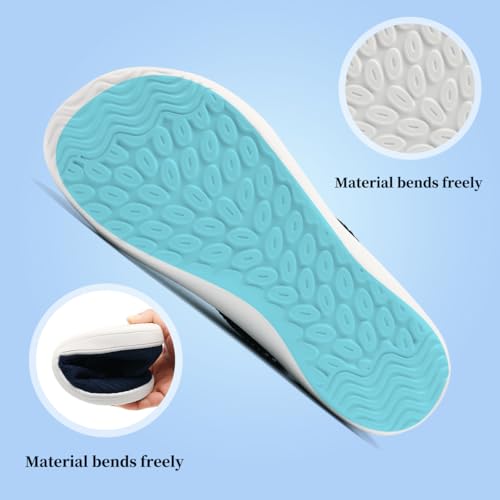 Slippers for Women Wide House Diabetic Shoes Walking Indoor Slip on Barefoot Adjustable Orthopedic Neuropathy Arthritis Swollen Feet Lightweight Comfy Casual Breathable4