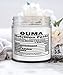 Funny Ouma Candle Nutrition Facts 9oz Vanilla Scented Candles Soy Wax