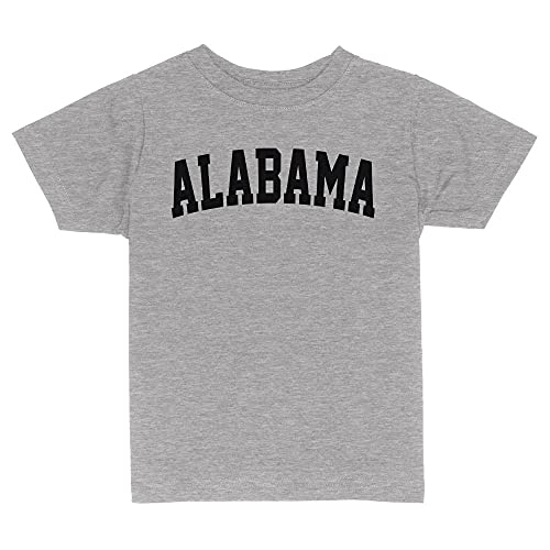 Alabama Toddler Kids T-Shirt 2T Heather Grey