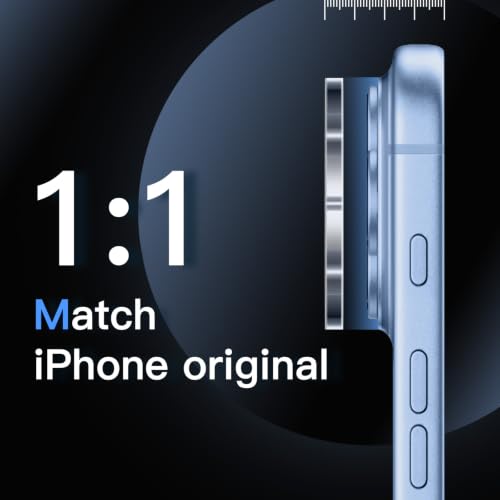 Image of JETech Camera Lens Protector Guard for iPhone New Pro, 3-Pack