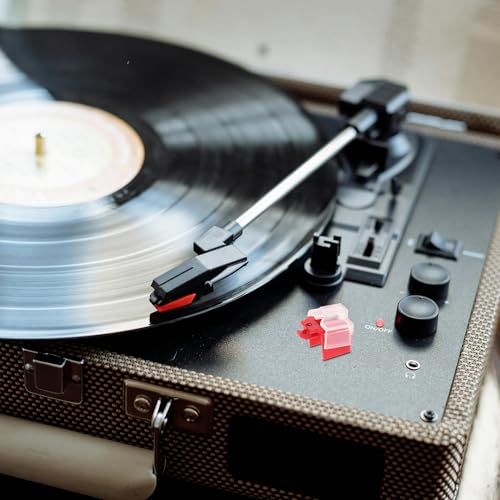 Agujas para tocadiscos de vinilo cónicas para fonógrafo de sala de música 6