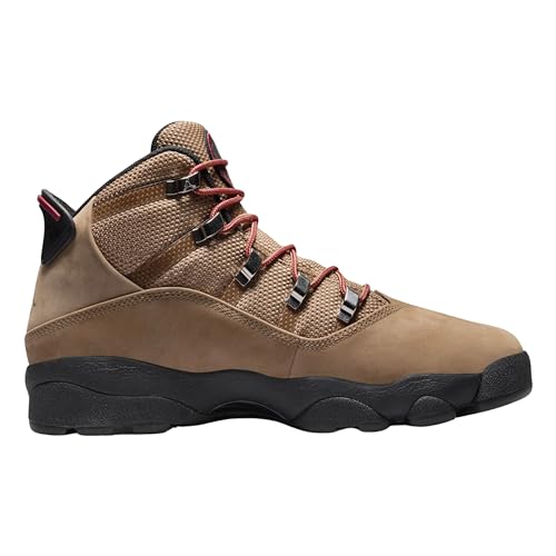 Nike Men's Jordan Winterized 6 Rings Rocky Tan/Black-Varsity Red (FV3826 202) - 82