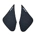 Black Rubber 3D Dots Gas Fuel Tank Traction Pad Anti Side Slip Protector for Yamaha YZF R3 2015-2017
