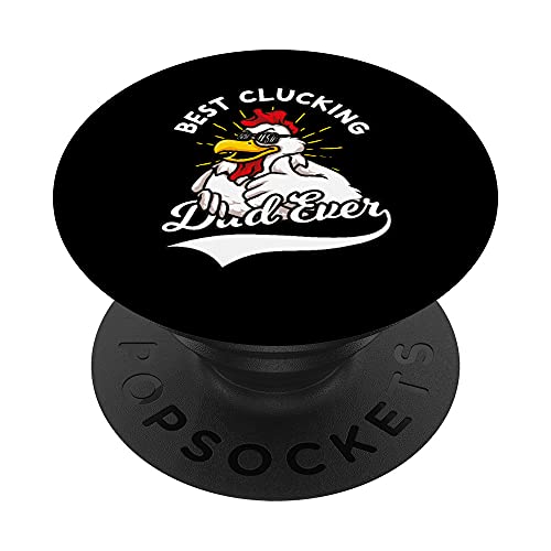 Miglior Clucking papà mai pollo papà fresco gallo padre PopSockets PopGrip Intercambiabile