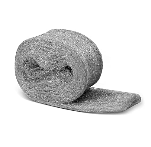 CZ Store® - Wełna Stalowa GRADE 0000 | 120 g | ✮✮DOŻYWOTNIA GWARANCJA✮✮ - Bardzo Drobna Wełna Stalowa do Drewna, Metalu i Szkła | Do Polerowania, Czyszczenia i Wykańczania Powierzchni
