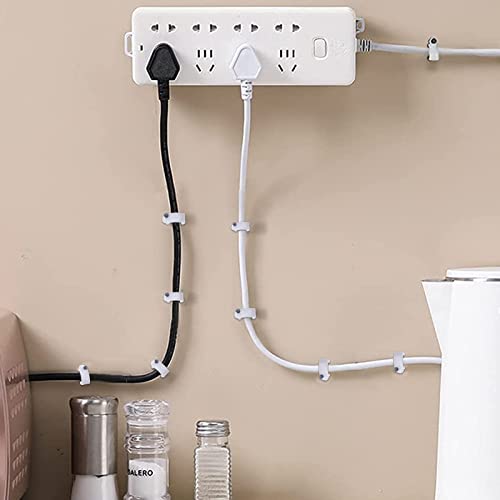 600 Pezzi Clip per Cavi Assortimento, Fermacavi