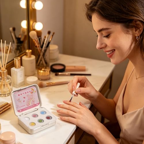 Gel pintura para uñas de 15 g con alta pigmentación para lograr una manicura por toques impecable 2