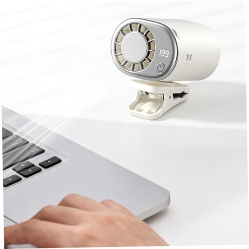 Miniventilador portátil con clip semiconductor personal de montaje múltiple y rotación ajustable 3