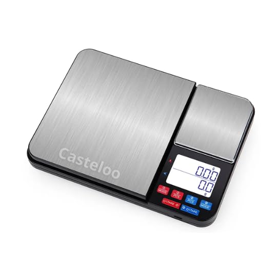 Balance de cuisine numérique de 10 kg, poids en grammes et onces pour la cuisson, la cuisson, le café, les colis postaux, écran LCD, facile à nettoyer en acier