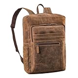 Photo Gallery stilord gilbert grande zaino vera pelle per uomo e donna zaino porta pc 15-16 pollici laptop backpack vintage per ufficio università e business zaini cuoio autentico, colore:bergamo - marrone Photo Gallery stilord gilbert grande zaino vera pelle per uomo e donna zaino porta pc 15-16 pollici laptop backpack vintage per ufficio università e business zaini cuoio autentico, colore:bergamo - marrone