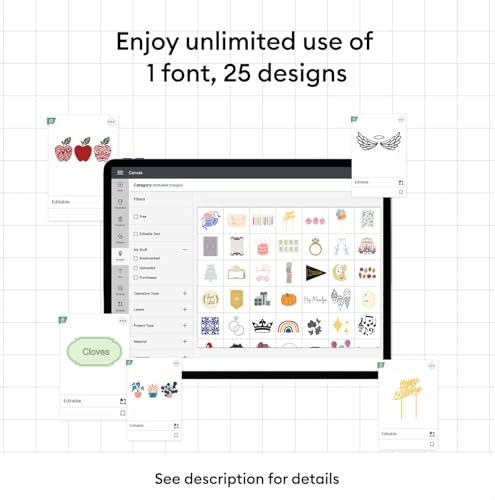 Cricut Explore 4 - Smart Cutting Machine (Seashell) | Engagement Bundle - Includes Smart Vinyl, Cardstock, Transfer Tape, Iron On HTV, Mat, Pens, Tool Kit, & 25 Images in Design Space App - Image 3
