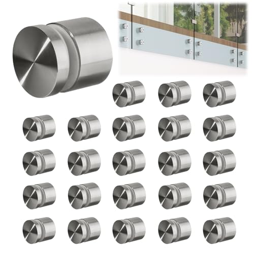 Entretoise en verre SS316 LukLoy de 5,1 cm pour balustrade de balcon et escalier