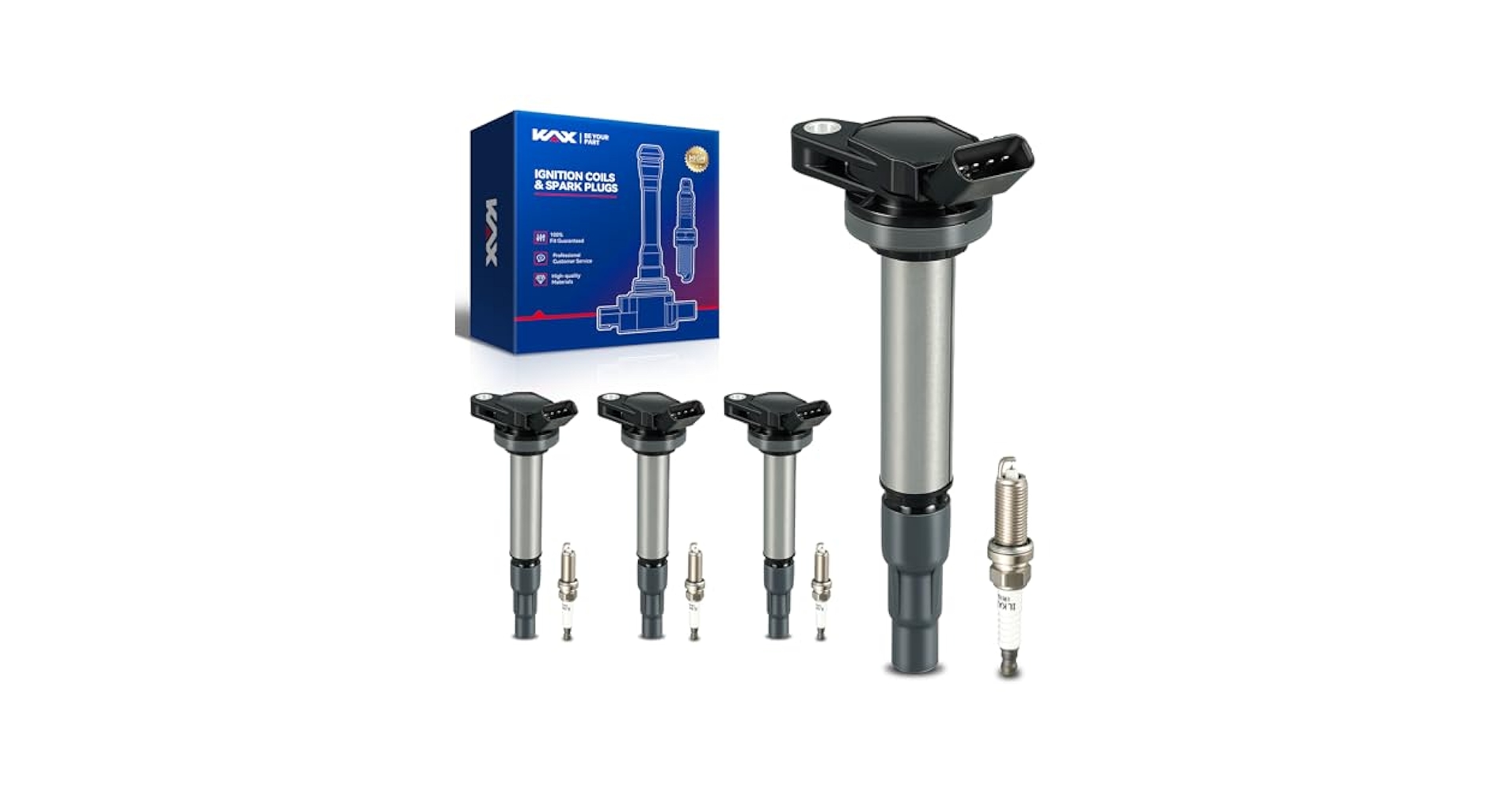 ぷりっつ Amazon.com: MACAX Set of 4 Ignition Coils F6T570 Compatible