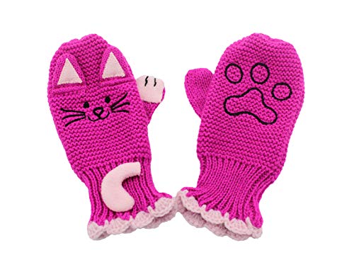 Little Girls' Lucky Cat Gloves