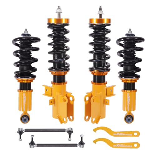 Visible Cracks in Shock Tower Near Strut Top Mount - 2016-2019 Chevrolet Camaro 4 maXpeedingrods Coilovers for Chevrolet Camaro 2010-2015, Height Adjustable Coilovers Suspension Kit, Preset Damping Lowering Kit Gold