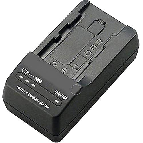 Camera Battery CHRGER for BC-TRV Battery Charger COMFITABLE for Sony Camera NP-FP50 FP70 FP90 NP-FH50 NP-FH70 NP-FH100 NP-FV50 NP-FV70 NP-FV100 FV50 FV70 FV100 (Black)