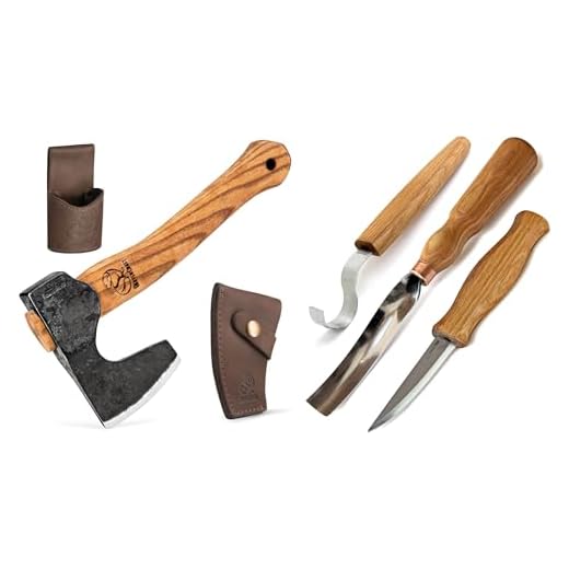 BeaverCraft AX6 Bushcraft Axe Kit