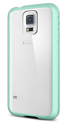 Spigen Ultra Hybrid Galaxy S5 Case with Air Cushion Technology and Hybrid Drop Protection for Samsung Galaxy S5 2014 - Mint