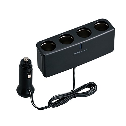 Amazon.co.jp: セイワ(SEIWA) 車内用品 シガーソケット増設分配器 4連