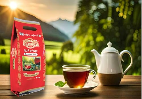 Image of First Flavour Premium CTC Dust Tea - 1Kg (Pack Of 1) | Strong Kadak Chai | Fresh Assam Tea | Rich Aroma & Taste | Strong blend | Refreshing | All Natural Ingredients | No preservatives