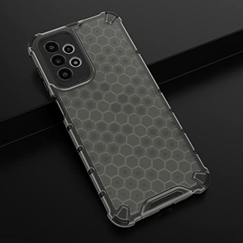 Image of Glasgow Back Case Cover Designed for Samsung Galaxy A23 - Black