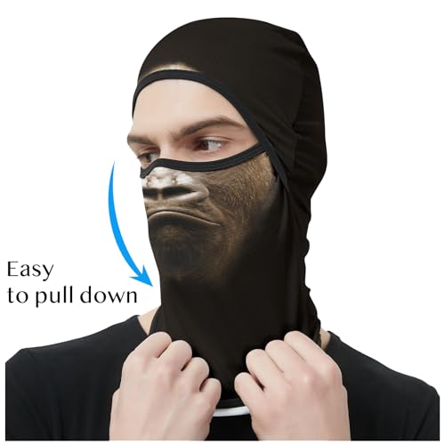Image of Obacle Balaclava Face Mask Men Women for Sun Protection Motorcycle Fishing Raves