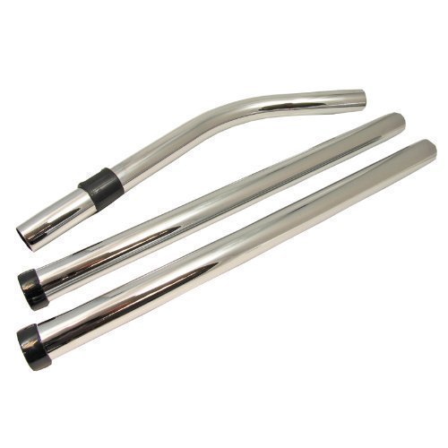 First4spares Chrome Extension Rod Set for Numatic Henry Hetty etc Vacuum Cleaners (32mm, 3 Rod Set)
