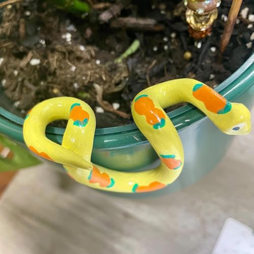 Serpiente trepadora decorativa para colgar en macetas de interior 6