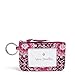 Vera Bradley Signature Cotton Zip, Raspberry Medallion