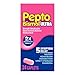 Pepto Bismol Caplets Ultra for Nausea, Heartburn, Indigestion, Upset Stomach, and Diarrhea - 5 Symptom Fast Relief, 24 ct