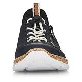 Rieker N4263 Buty Sportowe Damskie, Niebieski - 39 EU