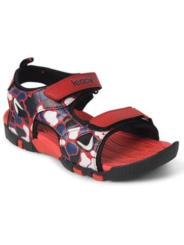 Image of Liberty Leap7x ADMIN Casual Sandal for Kids with EVA Sole | PU Upper Comfortable and Cushioned Footbed | Durable Summer Footwear for Outdoor | Ideal for Everyday Wear