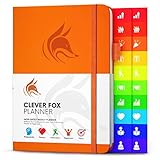 Clever Fox Planner – Undated Weekly & Monthly Planner to Increase Productivity, Time Management...