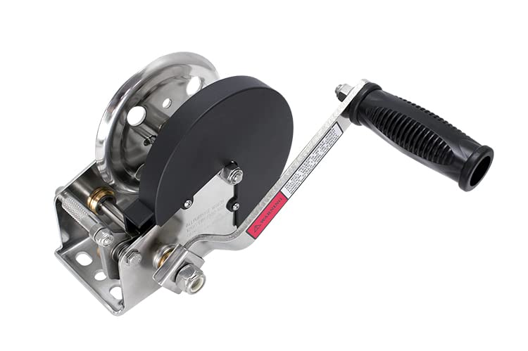 Stainless Steel Dual Drive Trailer Winch, Boat Winch 304/410 SS