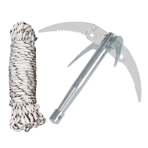 TOYANDONA Rastrillo de Estanque Plegable de Acero Inoxidable 18 Cm con Mango Negro para Jardinería Acuática, Cortadora Portátil de Césped Acuático para Limpieza de Estanques Color Aleatorio