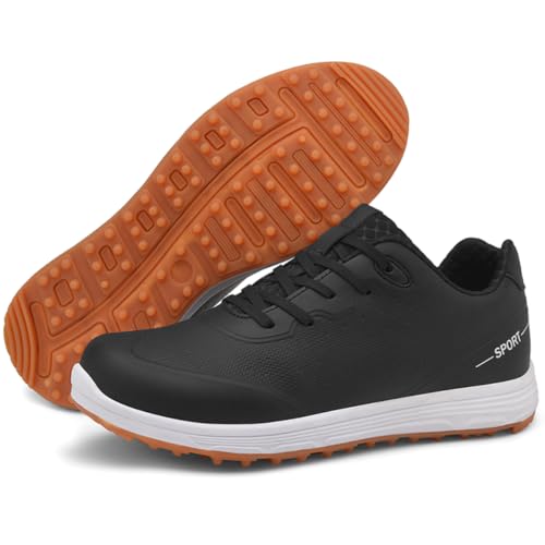 Zapatos de golf impermeables que evitan resbalones en el césped durante tu entrenamiento exterior